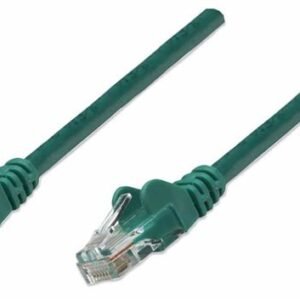 Intellinet prespojni mrežni kabel Cat.5e UTP PVC 1m zeleni