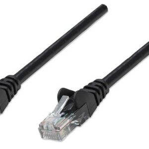 Intellinet patch kabel 0.5m Cat.6 UTP PVC crni