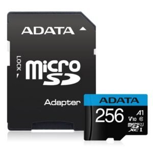 MEM SD MICRO 256GB Premier A1 + ADP AD