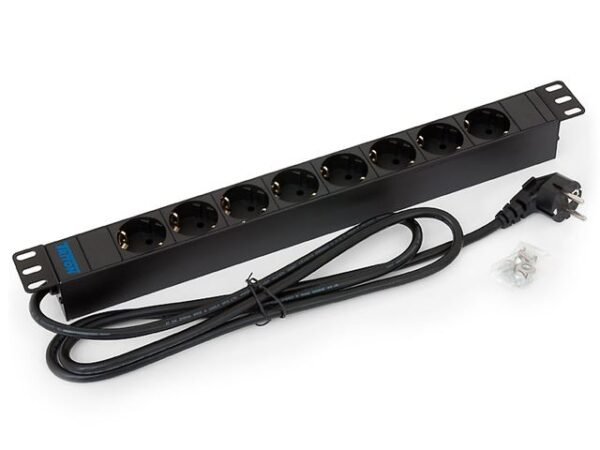 Triton 19" razvodni panel, RAB-PD-X02-A1, 8x šuko