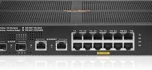 NET HP SWITCH ARUBA CX 6000 12G 2SFP POE+ 139W