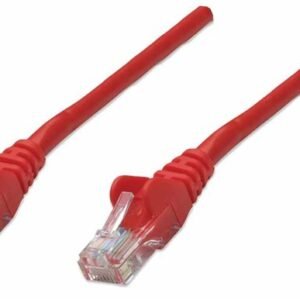 Kabl Intellinet Patch, Cat6 certified, U/UTP, 1.5m, crveni