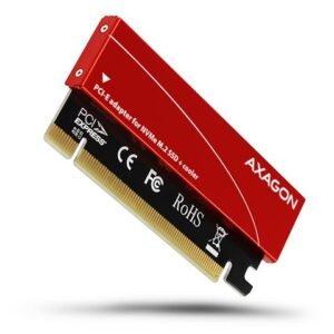 CON PCIe 4.0x4 -> M.2 NVME adapter, cooler, PCEM2-S, AXA