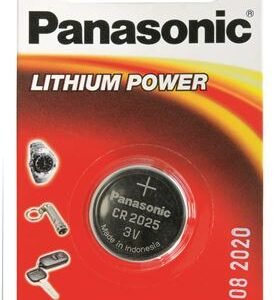 PANASONIC baterije CR-2025EL/1B Lithium Coin