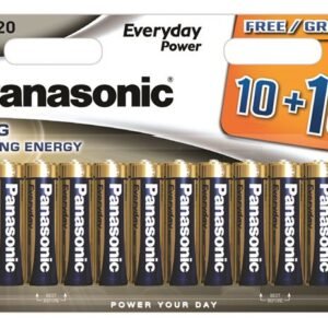 PANASONIC baterije LR6EPS/20BW 10+10F
