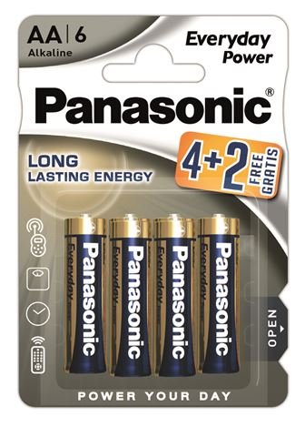 PANASONIC baterije LR6EPS/6BP 4+2F