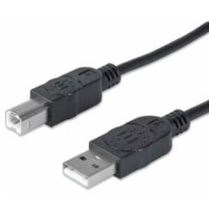 MH USB kabel 2.0 A-muški na B-muški 3m crni; za periferiju