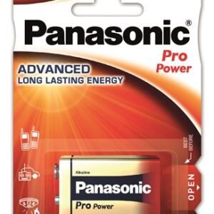 PANASONIC baterije 6LR61PPG/1BP Alkaline Pro Power
