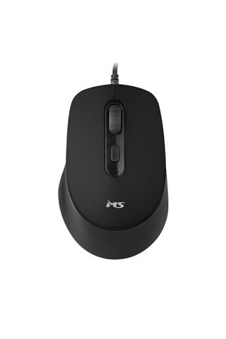 MS FOCUS C120 crni žičani miš