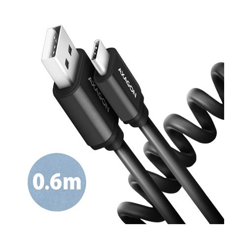 CC USB CM 2.0 USB AM, 0,6m, Crna,Twister,BUCM-AM10TB, AXA