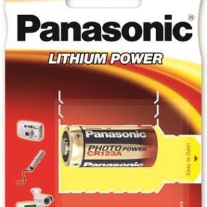PANASONIC baterije CR-123AL/1BP Photo Lithium