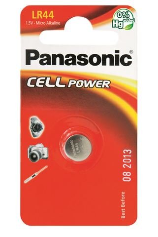 PANASONIC baterije LR-44EL/1B Micro Alkaline