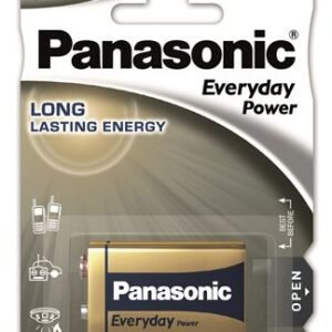 PANASONIC baterije 6LF22EPS/1BP Alkaline Everyday Power