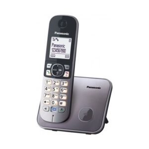 PANASONIC telefon bežični KX-TG6811FXM metalik sivi