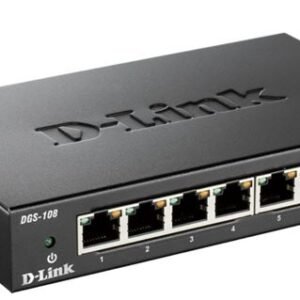 D-Link switch neupravljivi, DGS-108/E (metalno kućište)