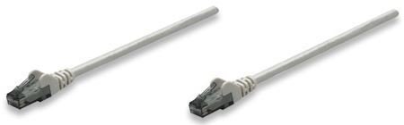 Intellinet prespojni mrežni kabel Cat.6 UTP PVC 0.5m sivi