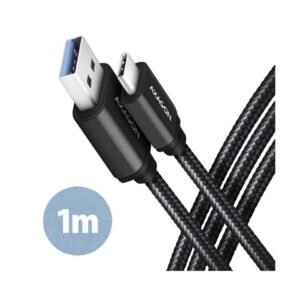 CC USB CM 3.1Gen1  USB AM, 1m, Crna, BUCM3-AM10AB, AXA