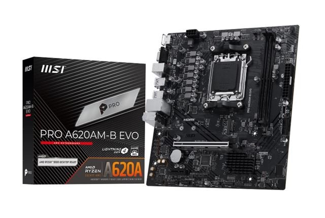 MBO AM5 MSI PRO A620AM-B EVO