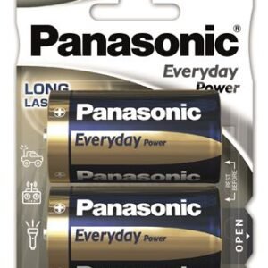 PANASONIC baterije LR20EPS/2BP Alkaline Everyday Power
