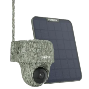 Reolink G450 (Go Ranger PT) – kamuflažna rotirajuća 4G kamera + solarni panel