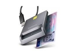 Čitač pametnih kartica AXAGON CRE-SM3TC USB-C 2.0