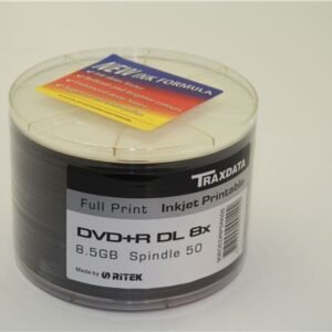 TRAXDATA OPTIČKI MEDIJ DVD+R 8X DUAL LAYER SPINDLE 50 PRINTABLE