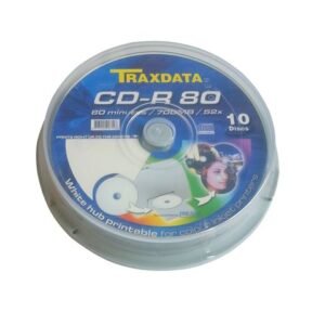 TRAXDATA OPTIČKI MEDIJ CD-R PRINTABILNI CAKE 10