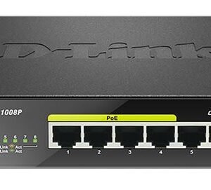 D-Link switch neupravljivi, DGS-1008P/E