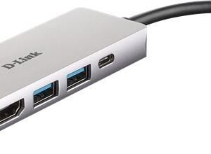 D-Link DUB-M520, 5‑in‑1 USB‑C Hub sa HDMI/Ethernet i napajanjem