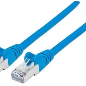 Intellinet prespojni kabl,Cat6 certified,U/UTP,1.5m,plavi