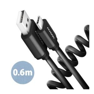 CC USB CM 2.0  USB AM, 0,6m, Crna,Twister,BUCM-AM10TB, AXA