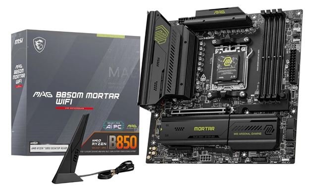 MBO AM5 MSI MAG B850M MORTAR WIFI