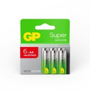 GP baterije LR6-SBV6 AA Super Alkaline