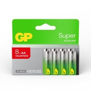 GP baterije LR6-SBV8 AA Super Alkaline