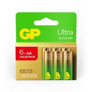 GP baterije LR6-SBV6 AA Ultra Alkaline