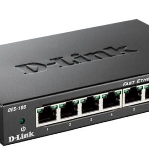 D-Link switch neupravljivi,DES-108/E (metalno kućište)