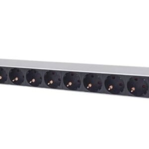 Intellinet 714037 19" 1U Rackmount 8-Output PDU