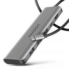 USB HUB 3x USB 3.2 Gen1, HDMI, PD 100W, HMC-5H