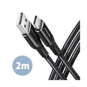 CC USB CM 2.0  USB AM, 2,0 m, Crna, HQ, BUCM-AM20AB