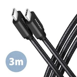 CC USB-C  USB-C 3.2 GEN 1, 3m, Crna, BUCM3-CM30AB, AXA