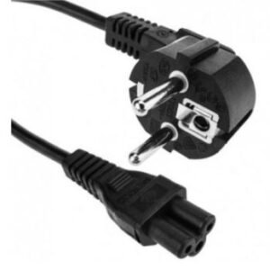 Cambium AC line cord, EU Type F angled, 720mm, C5 connector