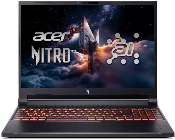 ANV16-61-R9U9, 16/2.5K/Ryzen AI 9 365/32GB/S1TB/RTX5070-8GB/DOS/BLK/2Y