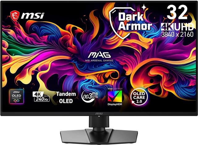 MON 32 MSI MAG 321UP QD-OLED X24