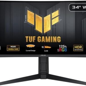 MON 34 AS VG34VQL3A TUF Gaming Curved 180Hz Curved VA DP HAS