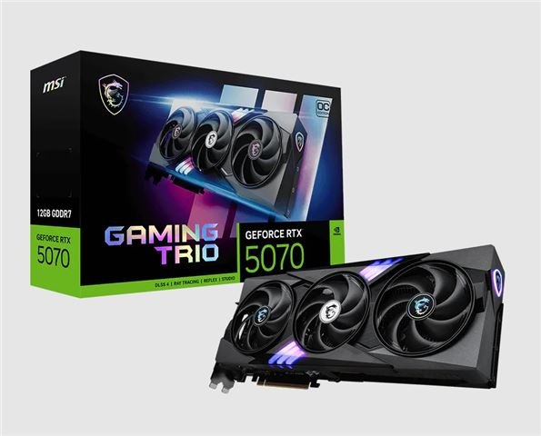 VGA MSI RTX 5070 12G GAMING TRIO OC