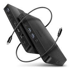 USB HUB 5x USB 4 (3xUSB-A, 2xUSB-C), 8K HDMI, 8K DP, HMC-U4, AXA