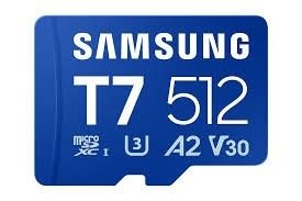 Memorijska kartica SD micro Samsung T7 512GB MB-MB512T/WW
