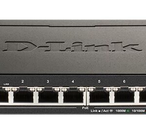 D-Link switch web upravljivi PoE, DGS-1100-08PV2