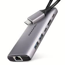 USB HUB AXAGON HMC-6G2L 2xUSB3.2 Gen 2, 1xUSB-C, HDMI, GLAN