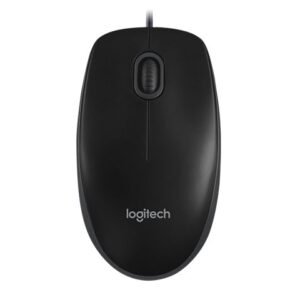 Miš žični Logitech B100 optical USB, crni
